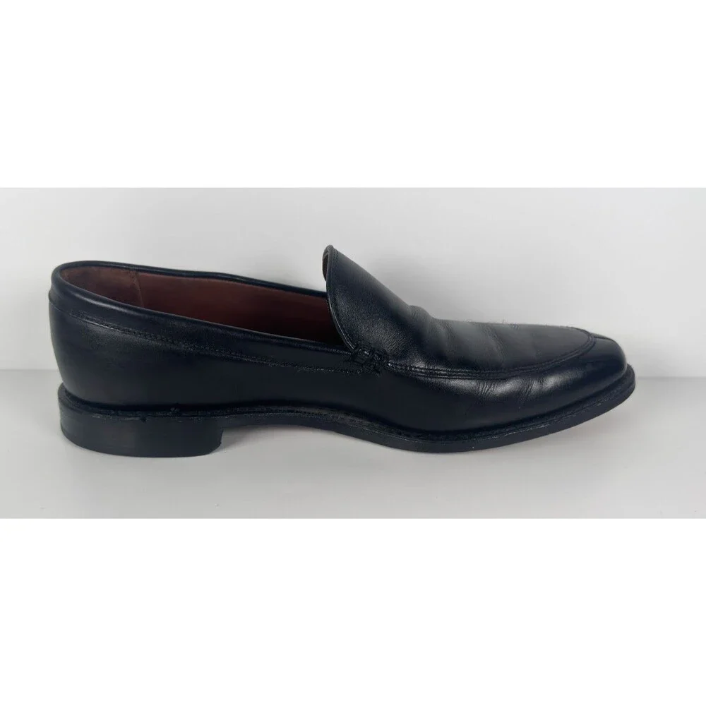 Allen Edmonds Mens STEEN Leather Oxford Loafer Dress Shoes Black US 11 B